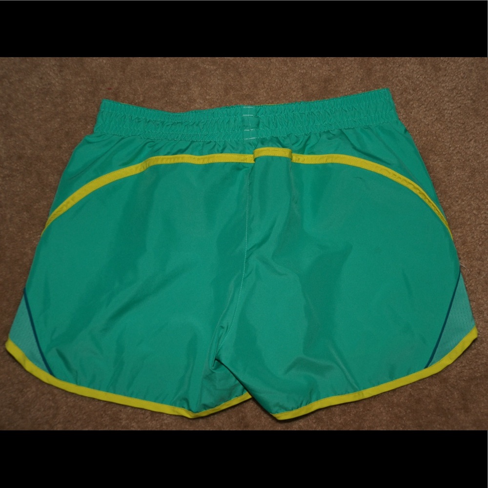 Adidas green and yellow shorts - Picture 3 of 4